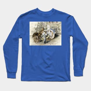 Bill the Lizard and Guinea Pigs - Beatrix Potter Long Sleeve T-Shirt